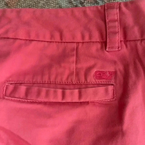 Vineyard Vines | Shep & Ian Pink Capri Casual Pants Chinos Size 0 (fits bigger) - Picture 4 of 4